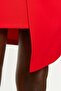 Red Body-Fitting Lined Woven Short Elegant Evening Night Graduation Dress TPRAW19BB0007 - 5