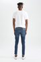 Super Skinny Normal Waist Narrow Ripped Detailed Jean Trousers - 6