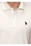 Polo Neck Slim Fit Ecru T-shirt - 4