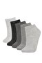 Women's 5-Piece Cotton Booties Socks W9169Azns