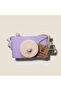 Decorative Organic Camera, Montessori Toy for Boys and Girls Aged 1 2 3 - Lilac - 3