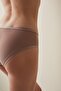 Women's Ceramic Beige Nude Colors Hiphugger Slip Panties - 3