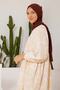 Women's Medina Silk Shawl Chocolate Brown - 163 - 3