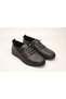 Genuine Leather Orthopedic Soft Sole Rubber Laced Easy to Wear Women's Daily Wedge Shoes