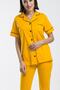 Women's Yellow Pajama Set - 4