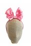 Pink Satin Bow Crown Zb Kids - 3