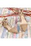 Genuine Leather Women's Mink Sandals