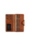محفظة Izev Axel Crazy Leather Tan للجنسين - 2
