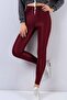Women's Slim Fit Corset High Waist Shiny Disco Tights with Effective Inner Display - 2