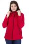 Women's Fleece Fuchsia with Zipper Hooded - 4