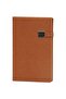 Thermo Leather Denim Undated Notebook Edge Painted - 2