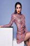 Pink Sequined Dress - 3