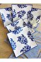 Yasemin Model 6 Pieces Square Cake Plate - 2