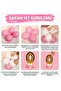 Number Balloon Welcome Set 4 Years Old Shiny Rose Gold Silver Colors 4 Number Balloon with Gold Crown - 6