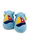 Size 0-6months, 10.5cm Heel to Toe, Sailboat Genuine Suede Baby Booties