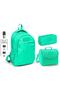 Coral High Girl's Water Green 3-Piece Bag Set - With USB Socket - 2