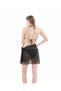 Women's Tie-Up Skirt Pareo Beach Dress Black - 3
