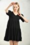 Women's Short Sleeve Seersucker Dress - 4