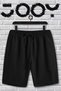 White Oversize Tshirt and Combed Cotton Shorts Set - 3