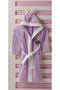 Cotton Lilac Children's Bathrobe