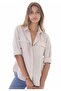 Relax Fit Linen Women's Shirt - 3