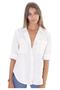 Relax Fit Linen Women's Shirt - 4