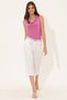 Women's White Trousers G022Sz078.000.1364940