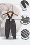 Strappy Baby Knitwear Tights - Smoked - 2