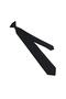 Safe Black Necktie with Ready Tied Clip