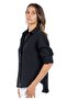 Relax Fit Women's Linen Shirt - 4