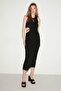 Hazel Slim Slim Fit Black Dress - 4