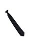 Safe Black Necktie with Ready Tied Clip - 3