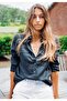 Relax Fit Linen Women's Shirt - 2
