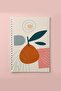 Spiral Dotted Notebook Set of 3 - Flowers Series - Bullet Journal A5 (15X21CM) - 4