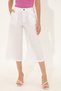 Women's White Trousers G022Sz078.000.1364940 - 2