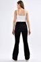 Clara Flare Flare S.i.m.s.i.y.a.h Color Does Not Fade Black Jeans - 4