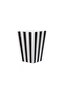 Popcorn Corn Box Black and White Striped Birthday Party