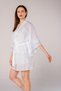Pearl Women's Lace Shorts Pajamas Kimono Set - 5