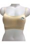 Luxury Bamboo Padded Bralet Bustier Bra with Thin Straps (gift - Beige Color)