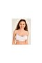 Luxury Bamboo Padded Bralet Bustier Bra with Thin Straps (gift - Beige Color) - 4