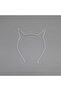 Cat Ear Stretchy Metal Colorful Headband Set, 4 Pieces - 3