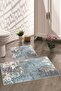 Non-Slip Sole Washable 2-Piece Set Bathroom Rug Bathroom Mat Set Toilet Set