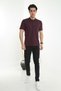 Short Sleeve Men's Polo Neck Special Fabric T-Shirt - 2
