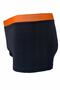 Men's Black Orange Swimmer Sea Pool Beach Swimsuit - 4