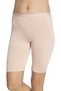 Women's Skin Color Bamboo Plus Size Crotched Short Tights Underwear - 2