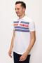 Men's Striped Polo Neck T-shirt - 3