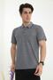 Men's Polo Collar Pocketed Dad Short Sleeve Plus Size T-Shirt