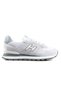 Peru Genuine Leather Women's Sports Shoes Grey-White 10219250-Gb