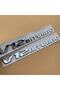 V12 Biturbo Text Emblem Logo جودة شعار سيارة إنتاج كروم ABS - 3