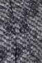 Gray Comfort Fit Printed 100% Cotton Buttoned Collar Long Sleeve Casual Shirt - 3